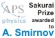 Smirnov Awarded Sakurai Prize